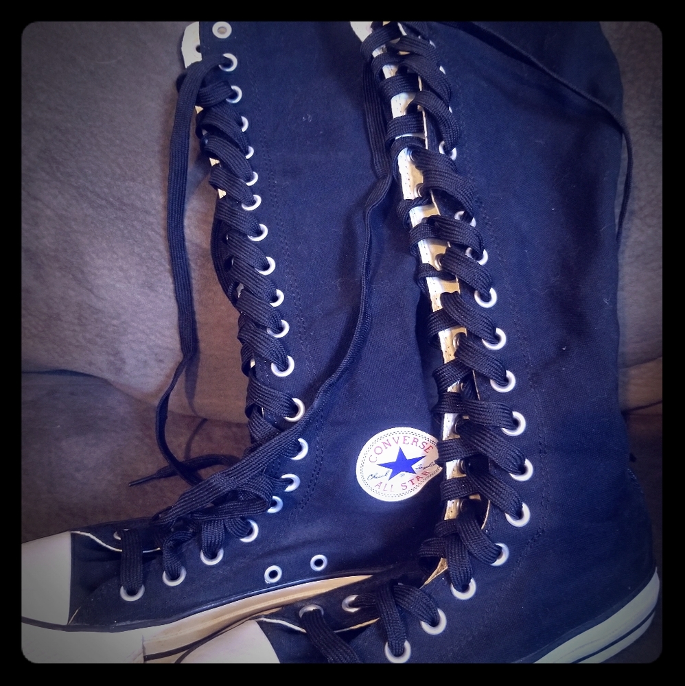 Knee High Converse
